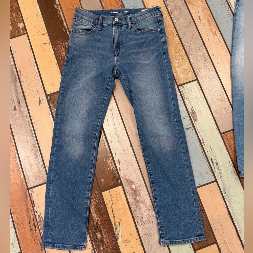 Old Navy Kids Blue Straight-Leg Jeans